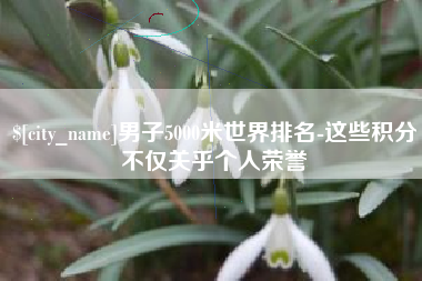 汝州男子5000米世界排名-这些积分不仅关乎个人荣誉