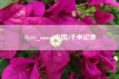 汝州中国5千米记录