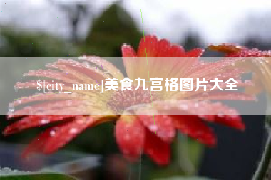 汝州美食九宫格图片大全