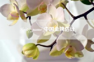 汝州中国金牌估计