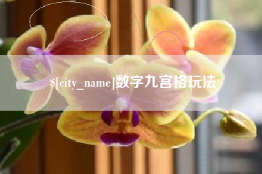 汝州数字九宫格玩法