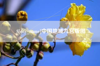 汝州中国地域九宫版图