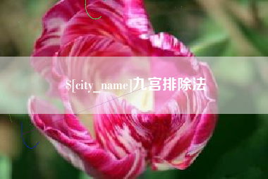 汝州九宫排除法