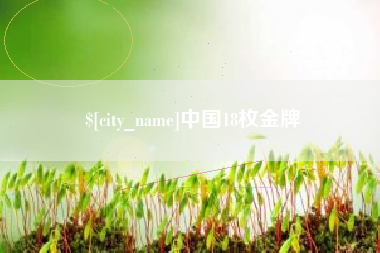汝州中国18枚金牌