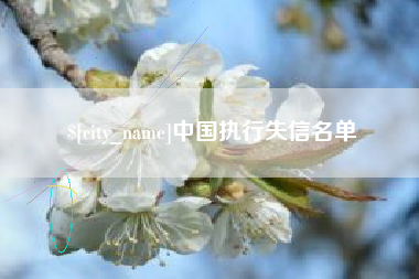 汝州中国执行失信名单
