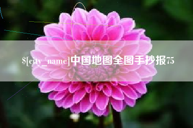 汝州中国地图全图手抄报75