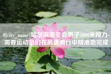 汝州哈尔滨亚冬会男子5000米接力-需要运动员们在高速滑行中精准地完成