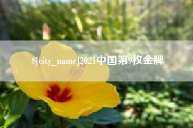 汝州2021中国第9枚金牌