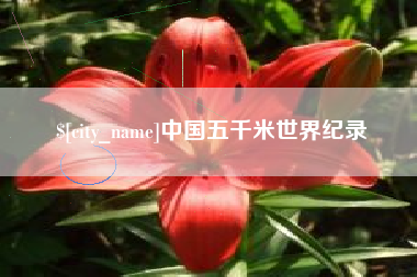 汝州中国五千米世界纪录