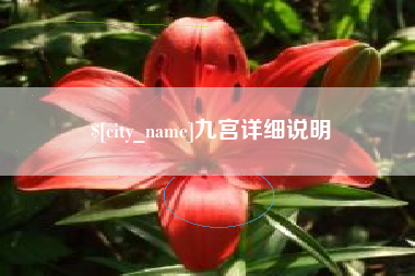 汝州九宫详细说明