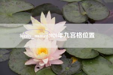 汝州2020年九宫格位置