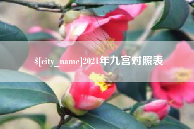 汝州2021年九宫对照表
