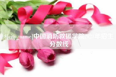 汝州中国消防救援学院2021年招生分数线