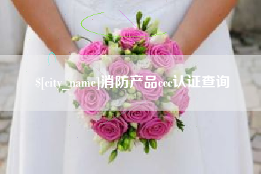 汝州消防产品ccc认证查询