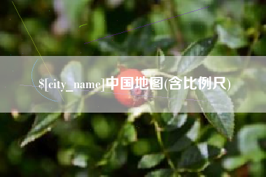 汝州中国地图(含比例尺)