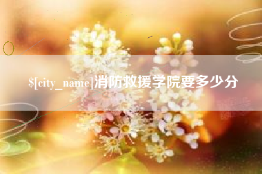 汝州消防救援学院要多少分